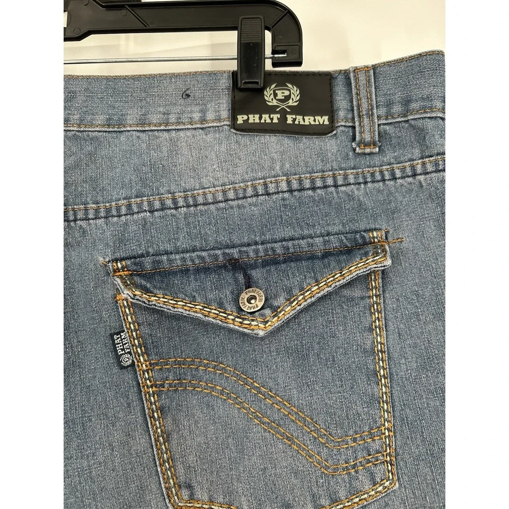 Phat Farm Vintage Y2K Skater Baggy Grunge Embroidered 11